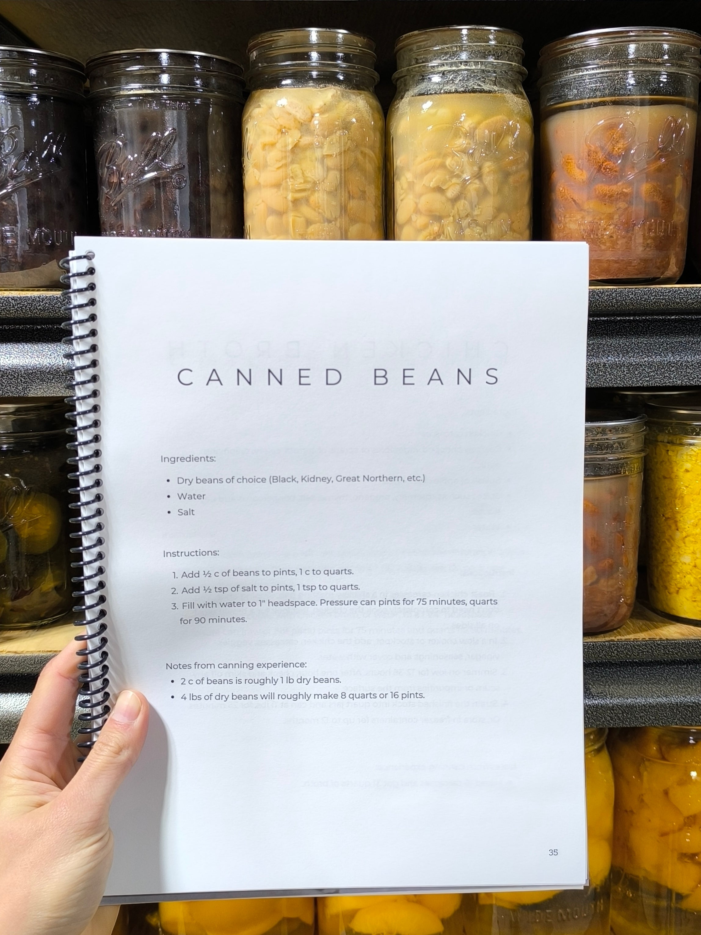 Canning Recipe Book - Preserve the Harvest  (Digital + Print Options)